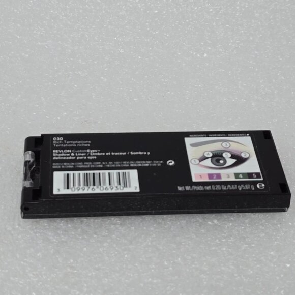 Revlon Custom Eyes 030 Rich Temptations Eyeshadow & Liner Palette - Picture 3 of 3